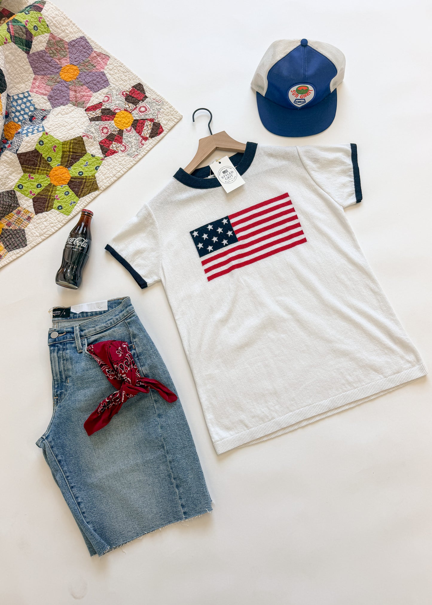 American Ringer Sweater