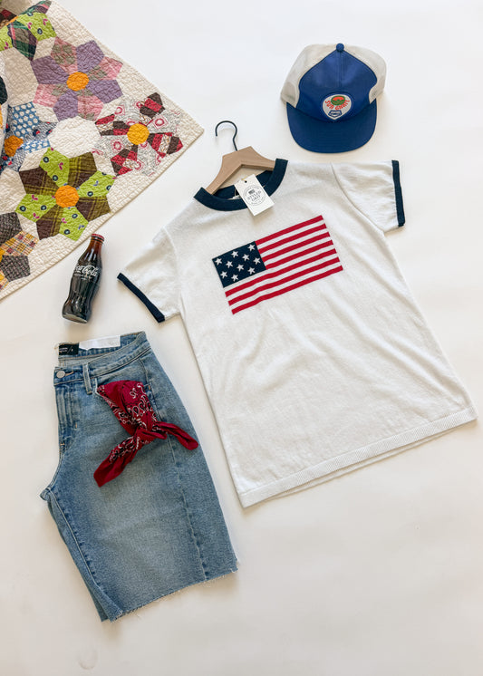 American Ringer Sweater
