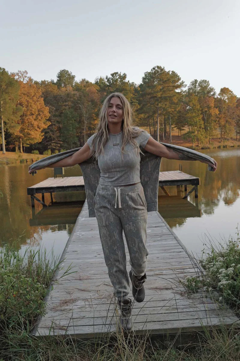 Ribbed Tee - Greenleaf