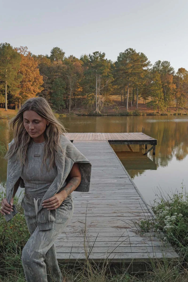 Ribbed Tee - Greenleaf