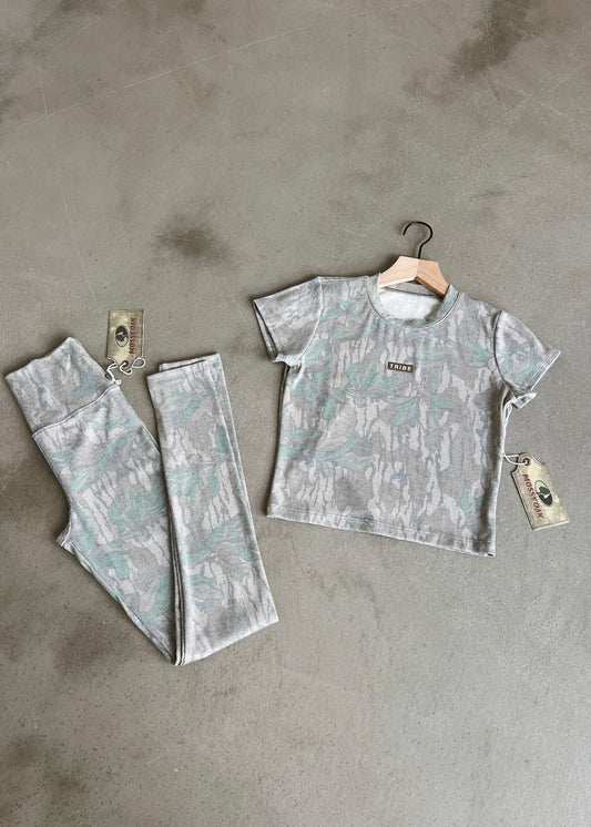 Ribbed Tee - Greenleaf