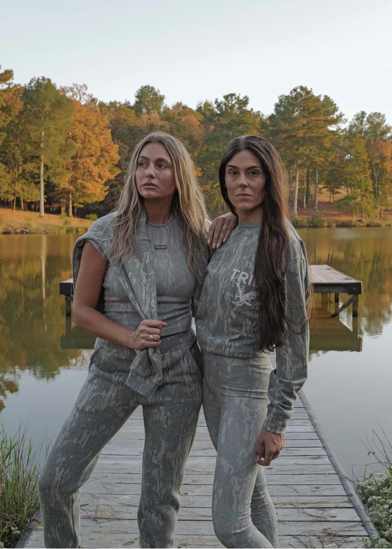 Ribbed Tee - Greenleaf