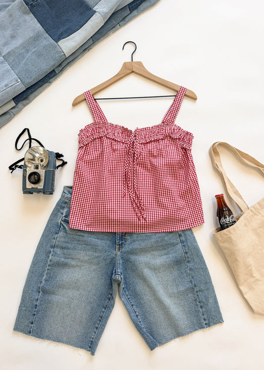 Sweetwater Gingham Tank