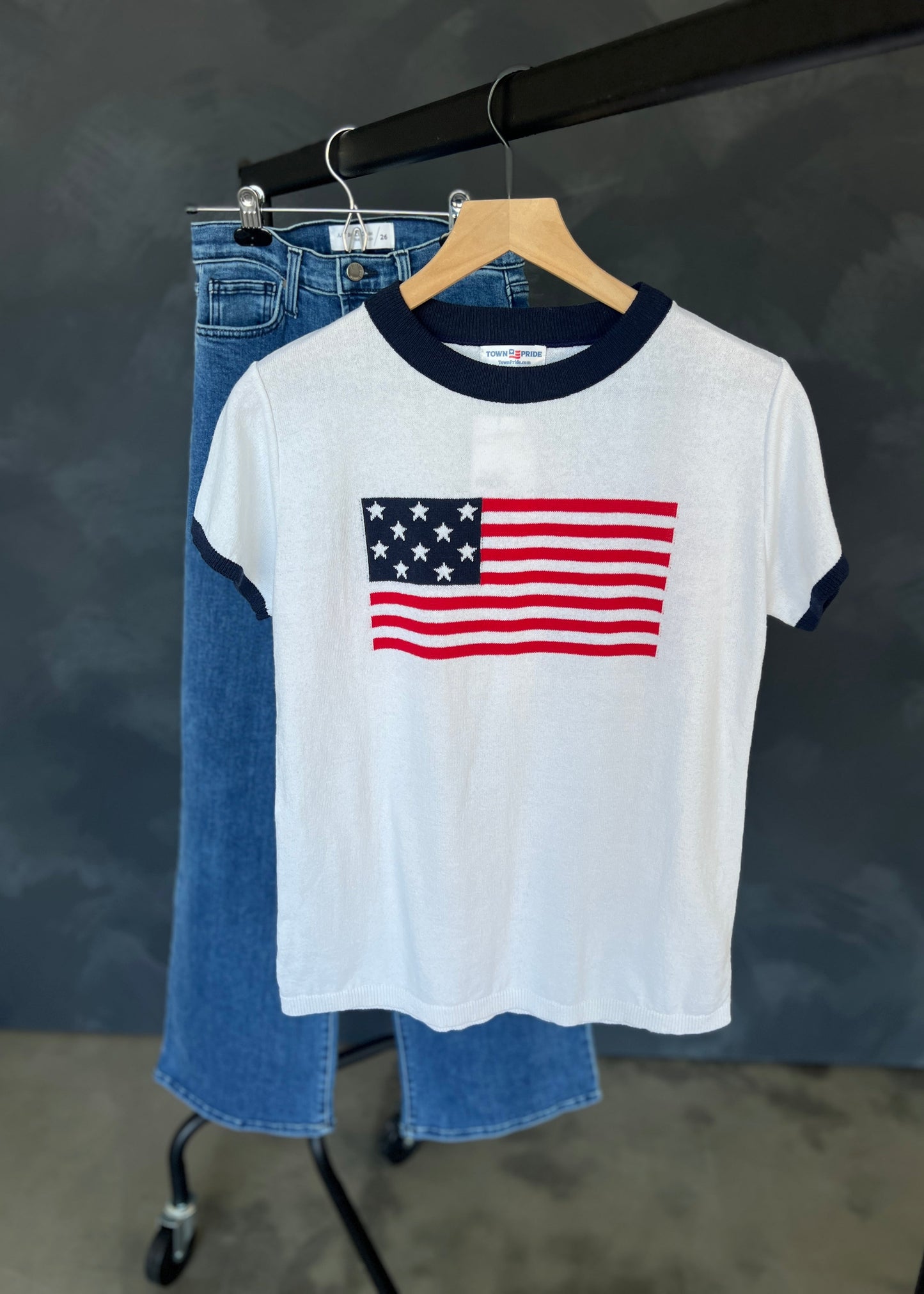 American Ringer Sweater