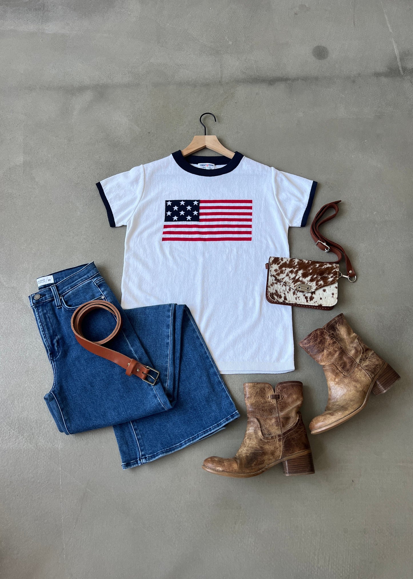 American Ringer Sweater